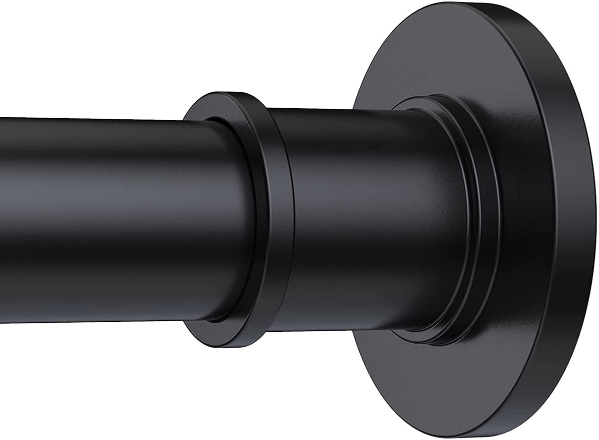 BRIOFOX front view matte black rod showing clean industrial finish and modern look