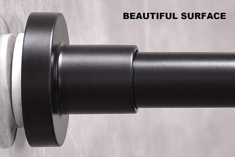 BRIOFOX rod mounted in shower showing no-drill fit and tidy look benefit