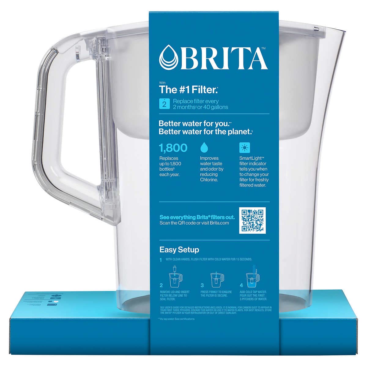 Brita Standard filter close-up showing cartridge texture and secure fit for reliable reduction