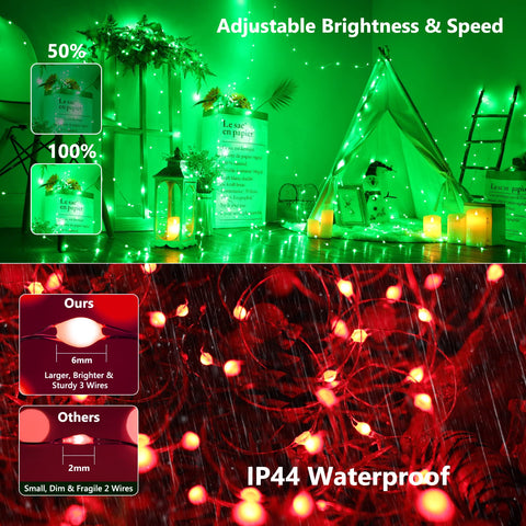 BrizLabs lights pulsing to music demonstrating rhythmic party-enhancing effect