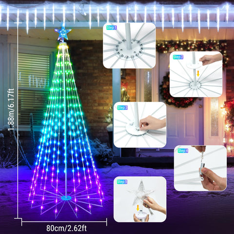 Brizled app control screen demonstrating color selection and scheduling benefits