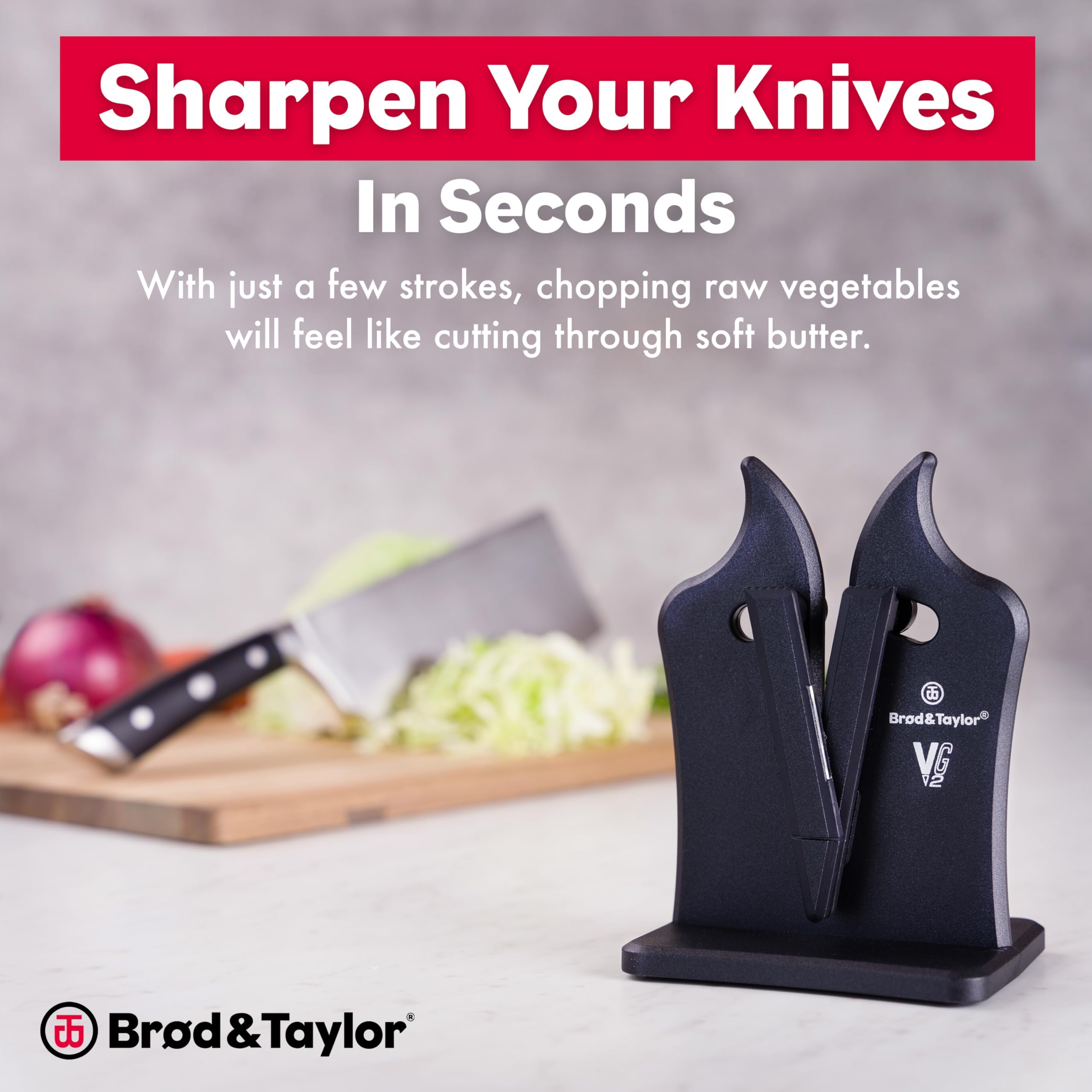 Brod & Taylor VG2 close-up of tungsten carbide bars for fast sharpening