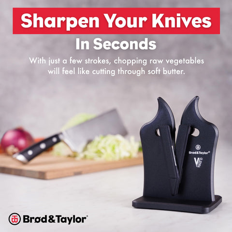 Brod & Taylor VG2 close-up of tungsten carbide bars for fast sharpening