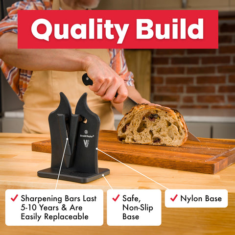 Brod & Taylor VG2 nylon base close-up offering non-slip stability