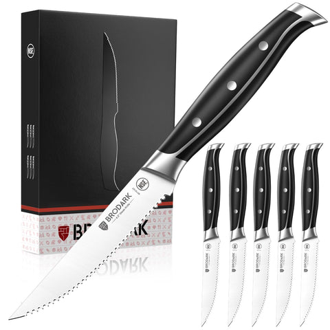 BRODARK front view of boxed gift set, ready to present