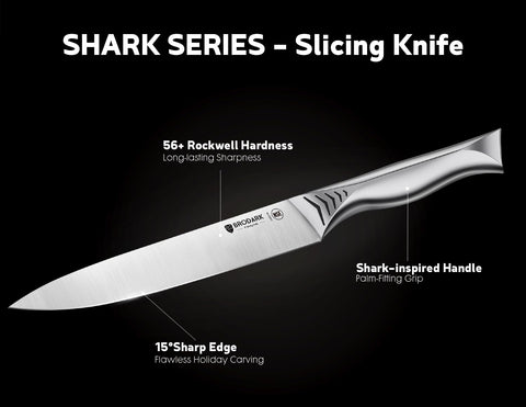BRODARK fork detail with strengthened tines for secure meat holding