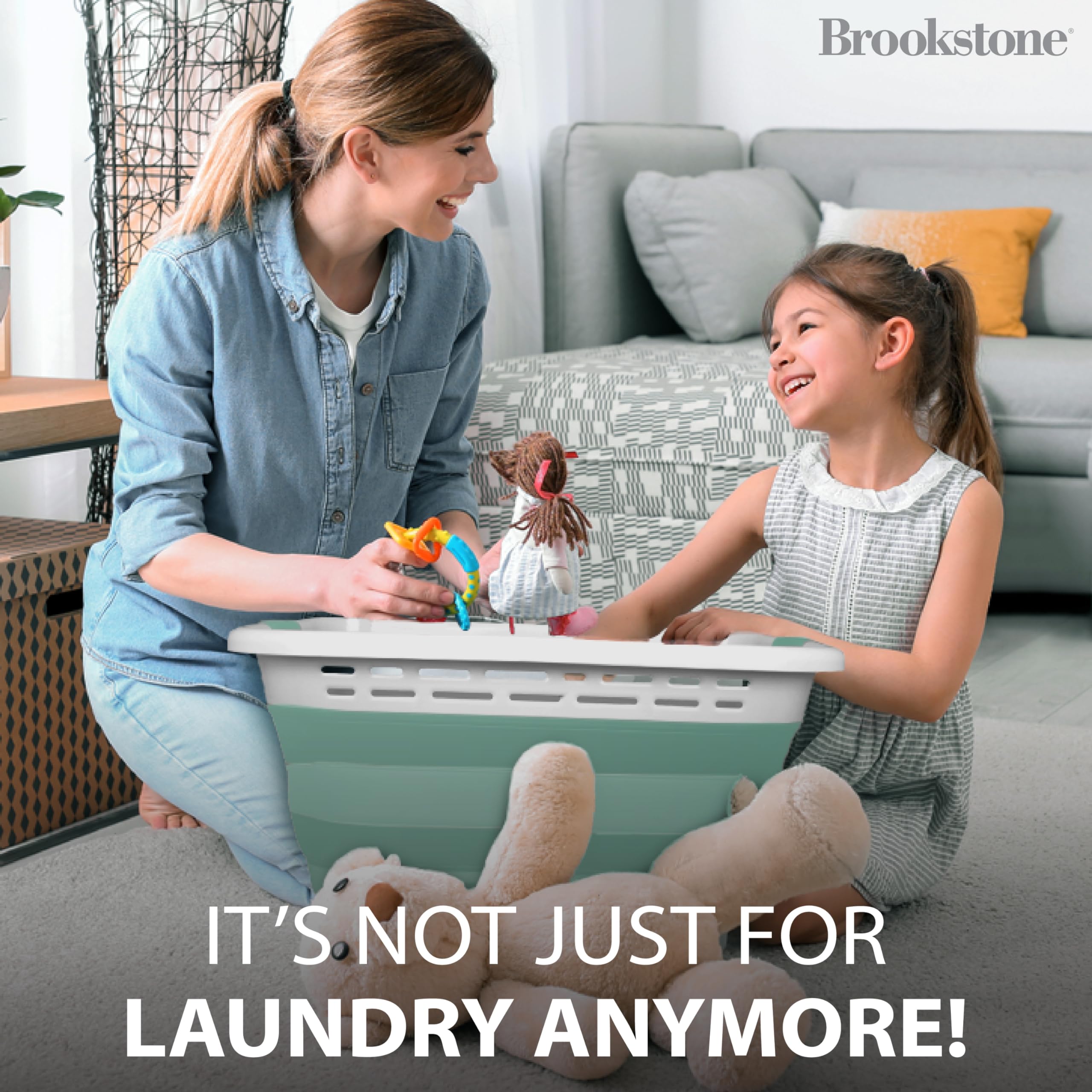 Brookstone plastic rim and surface detail showing durable BPA-free build for daily use