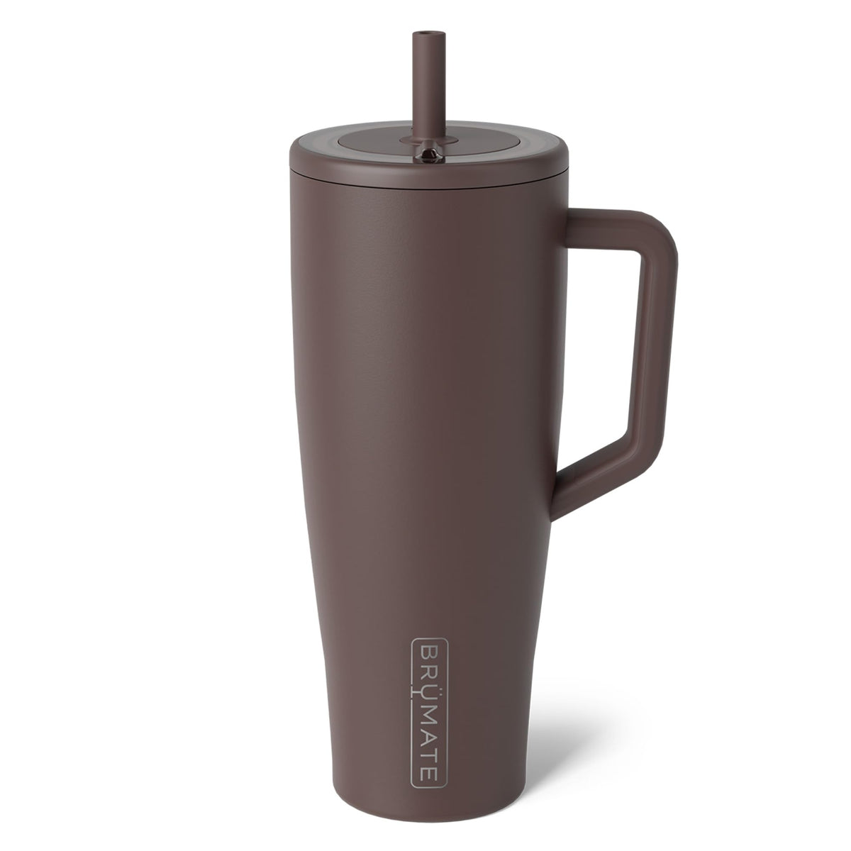 BrüMate era front view in Java showing cup shape and leakproof benefit