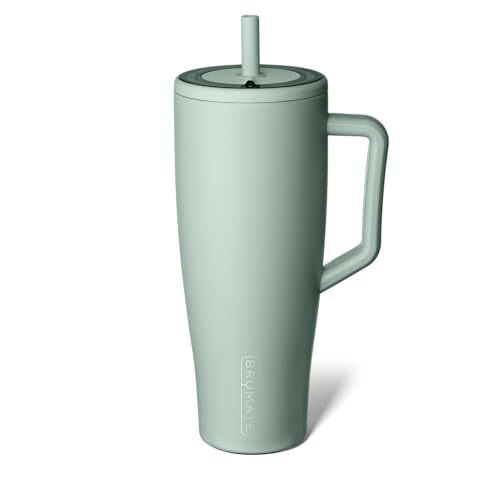 BrüMate Era front view in Sage showing sleek design and capacity benefit