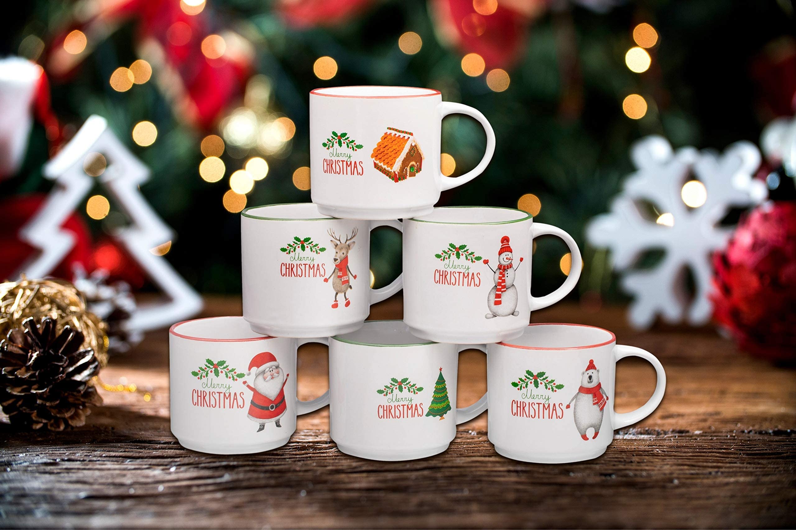 Bruntmor front packaging showing six festive mugs and gift-ready presentation