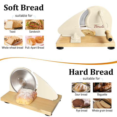 Brvclon bread bags and accessories included to store fresh sliced bread