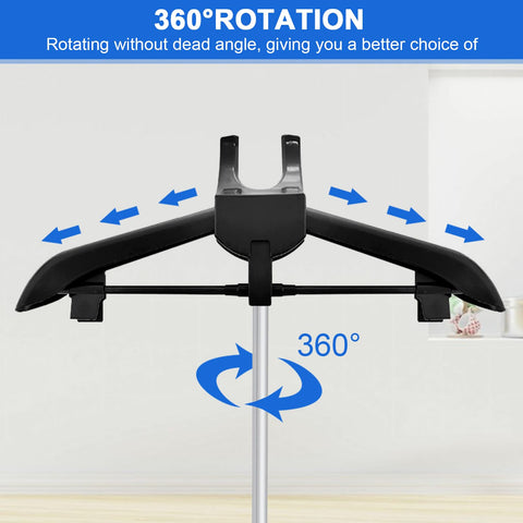 BShome folded compact stand highlighting portability and easy storage benefit