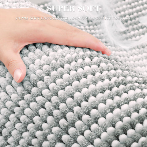 BSICPRO close-up of chenille texture highlighting dense fibers for superior absorption