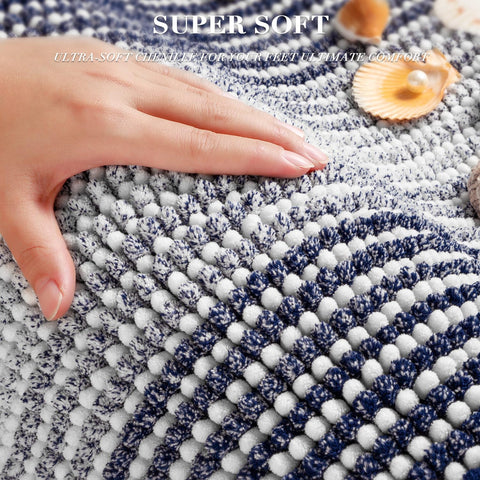 BSICPRO close-up chenille microfiber pile highlighting plush comfort and absorbency