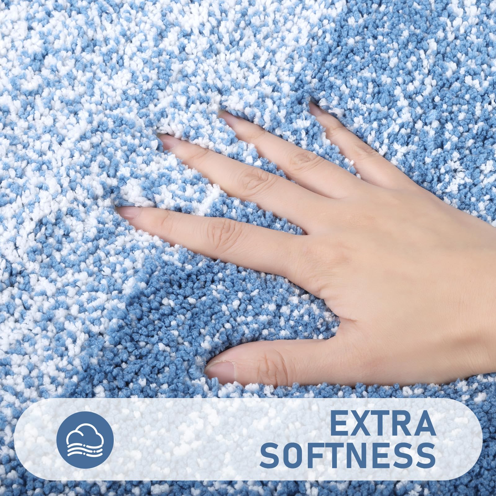 Bsmathom close-up of microfiber pile highlighting plush texture and fast absorption