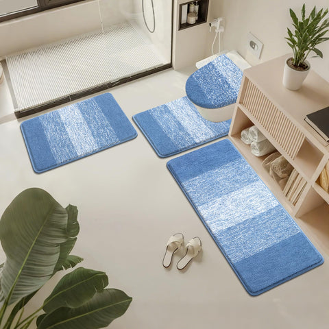 Bsmathom all four mats arranged on floor showing coordinated placement options