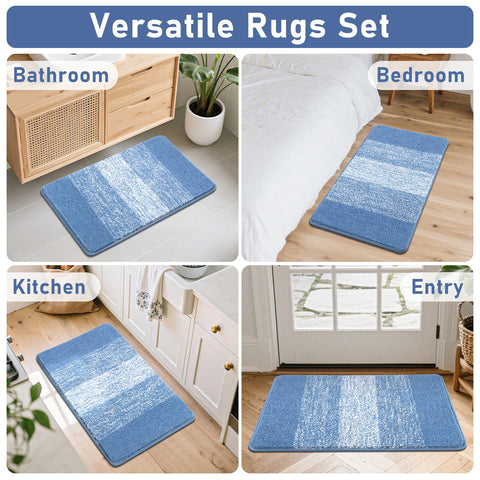 Bsmathom folded mats ready for washing showing machine-safe convenience