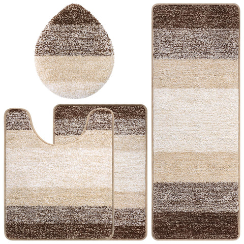 Bsmathom rug in washing machine to show machine-washable convenience