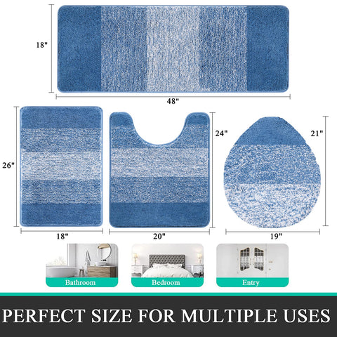 Bsmathom foot on mat for scale showing cushioned support and immediate absorbency