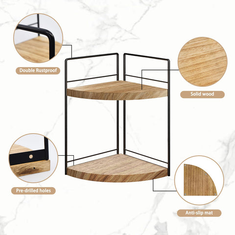 BSTSLL corner organizers staged between double sinks demonstrating symmetrical storage