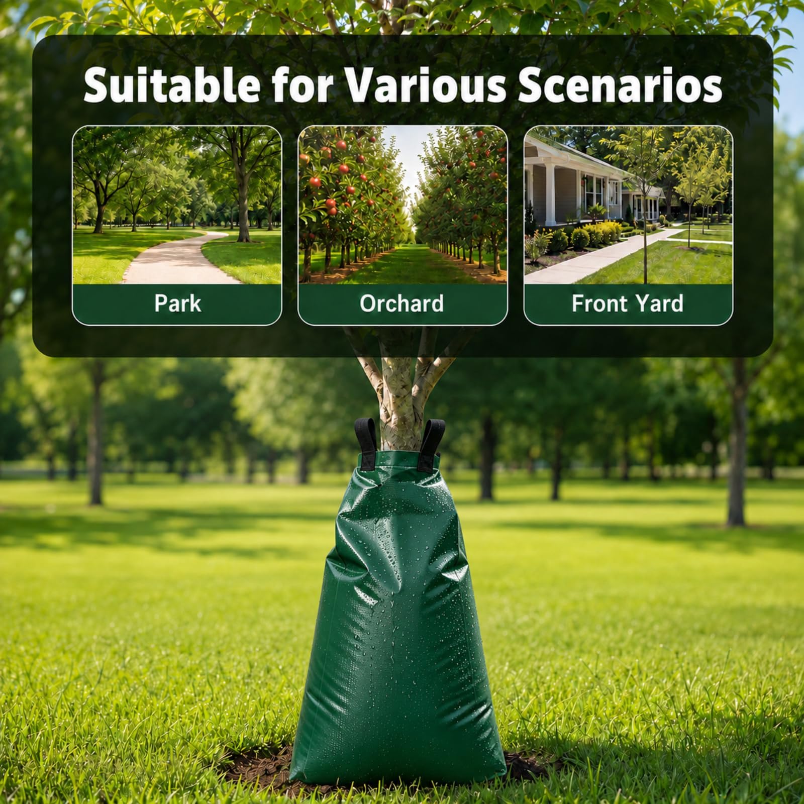 Btanadi bag next to ruler showing 20-gallon scale and fit guidance