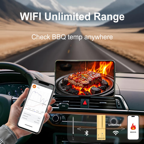 BtcLink ultra-thin 3.9mm probe close-up emphasizing fast response and precise readings