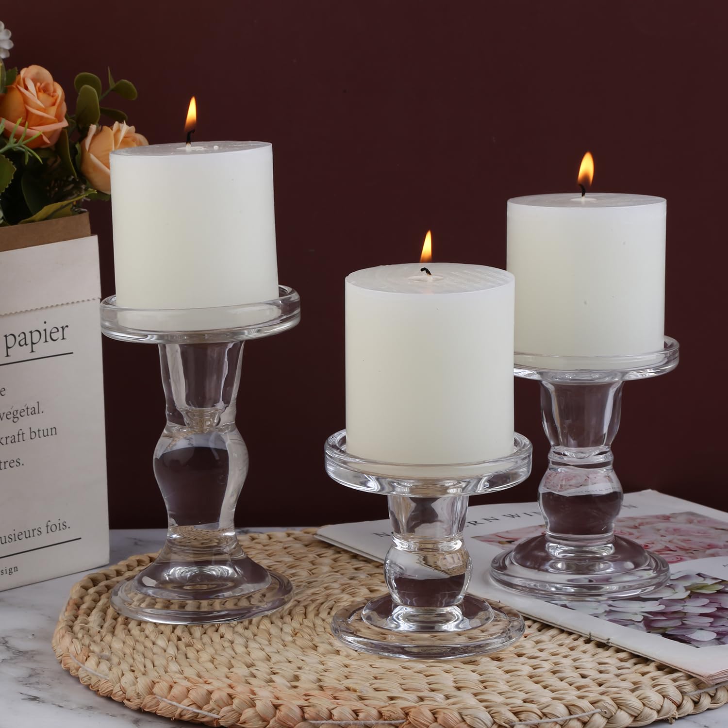 BTGLLAS candlestick side profile highlighting smooth contours and refined look