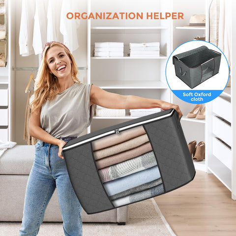Budding Joy folded flat image highlighting compact storage benefit