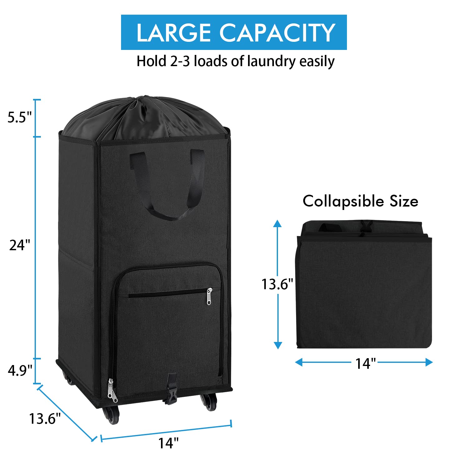 Bukere rolled cart side profile demonstrates smooth mobility for heavy loads