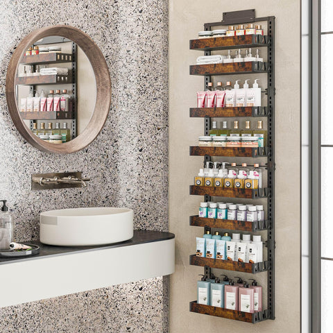BUKFEN organizer staged in kitchen delivering accessible spice and bottle storage