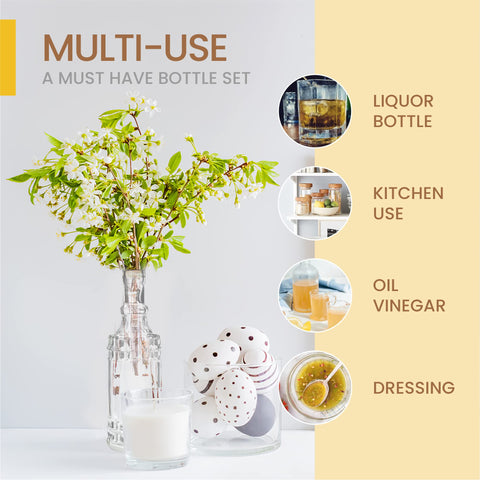 BULK PARADISE bottles styled on a wedding table illustrating decorative appeal and gifting benefit