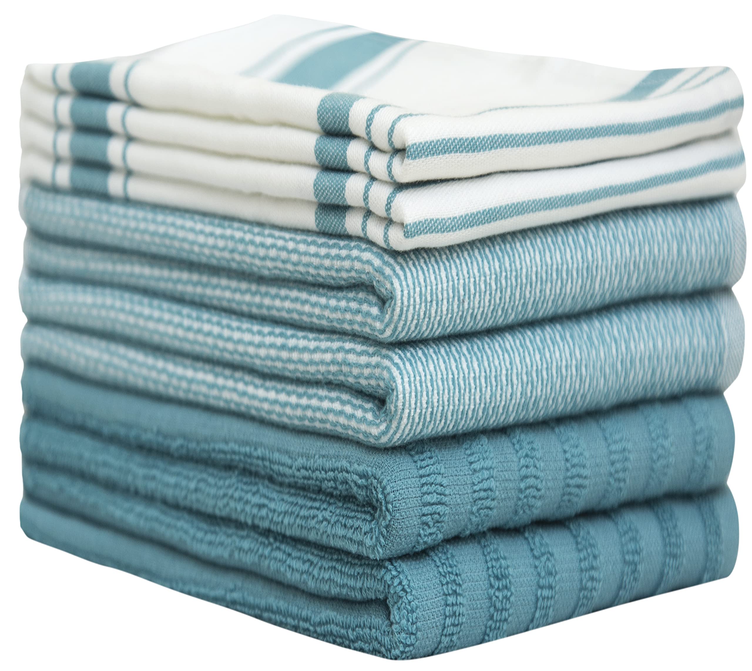 Bumble Towels close-up of ring-spun cotton weave, shows soft durable texture