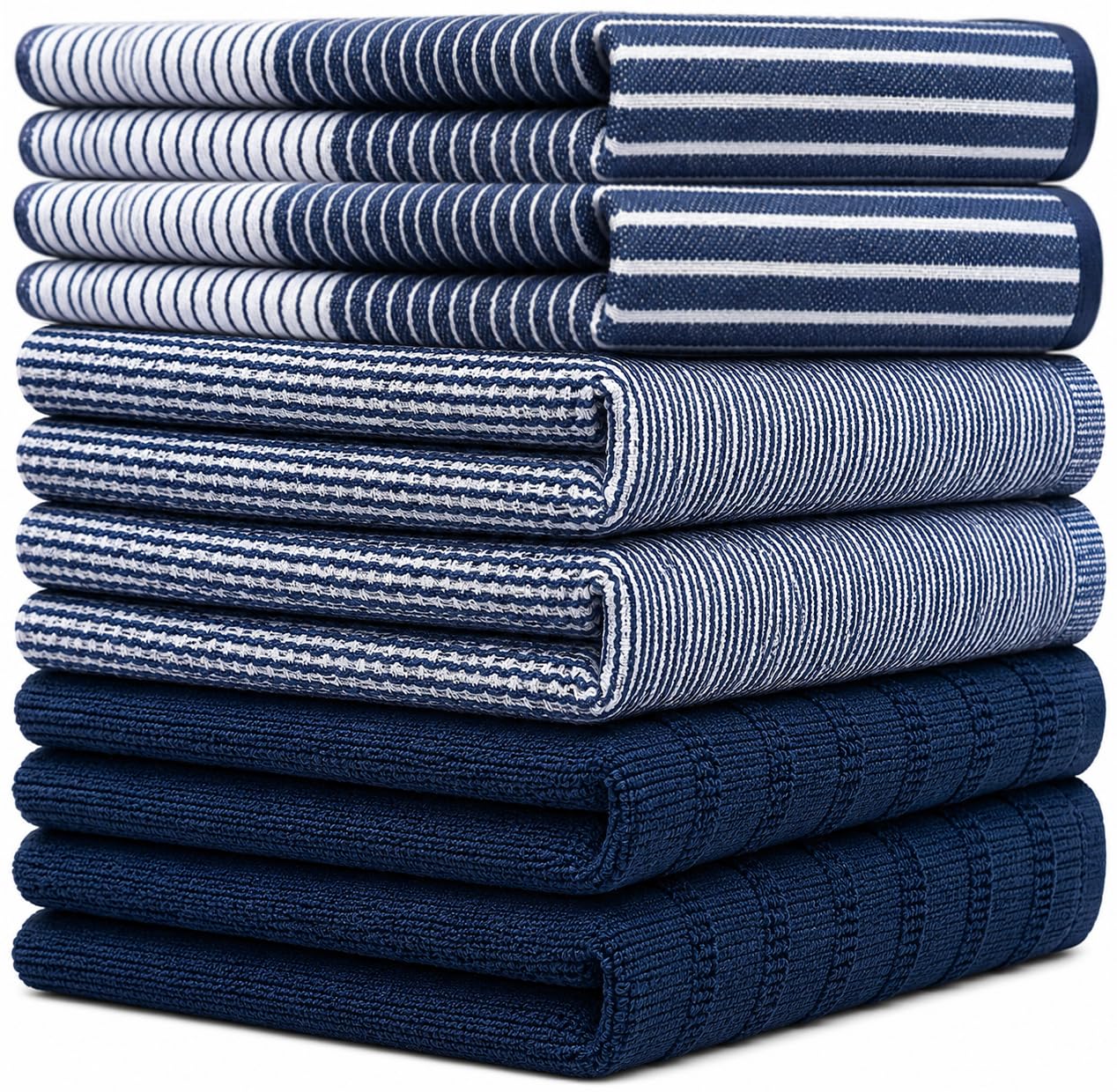 Bumble Towels close-up of flat weave highlighting quick streak-free drying