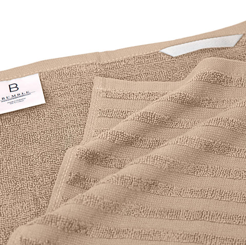 Bumble Towels hanging loop detail for easy storage and convenience