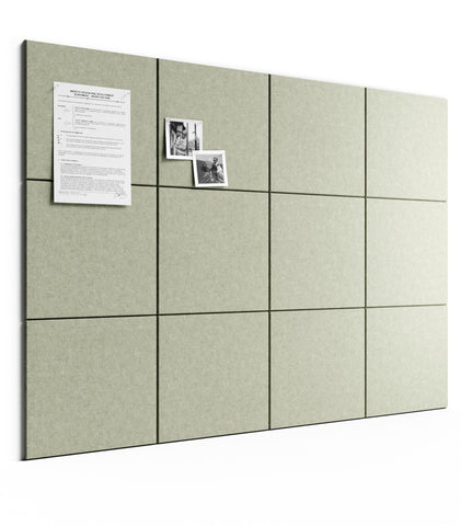 Bumusty front view assembled sage board showing tidy organization and visual clarity