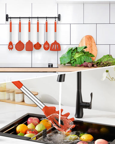 BUNDLEPRO utensils next to a ruler showing size and practical scale