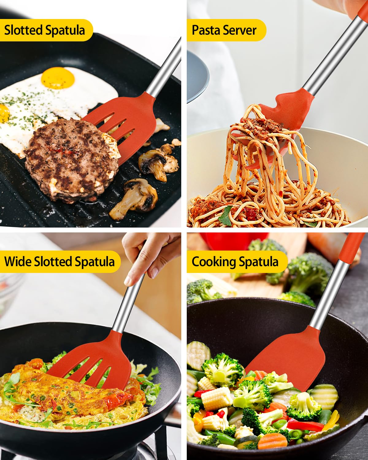 BUNDLEPRO stainless-steel holder detail keeping utensils neat and accessible