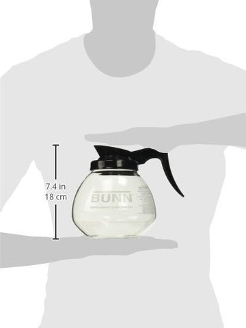 BUNN two black and one orange decanters assembled for quick selection benefit