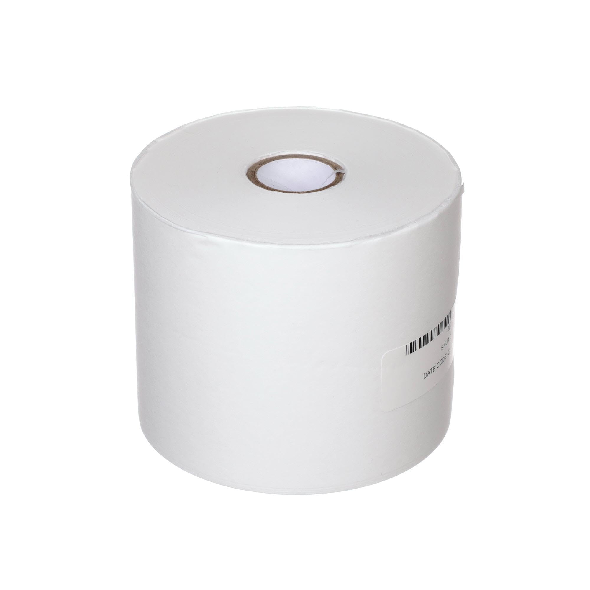 Bunn filter roll beside a cup for size comparison aiding inventory planning