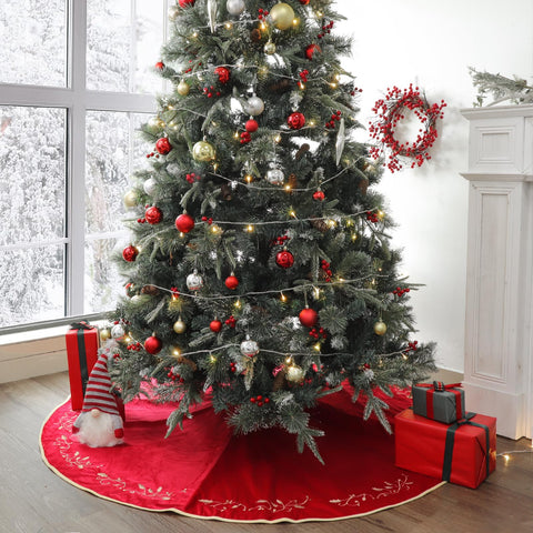 Bunny Chorus lifestyle living room display enhances traditional holiday decor