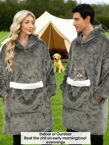 Bupekbee close-up of plush double-layer flannel texture for visible softness and warmth