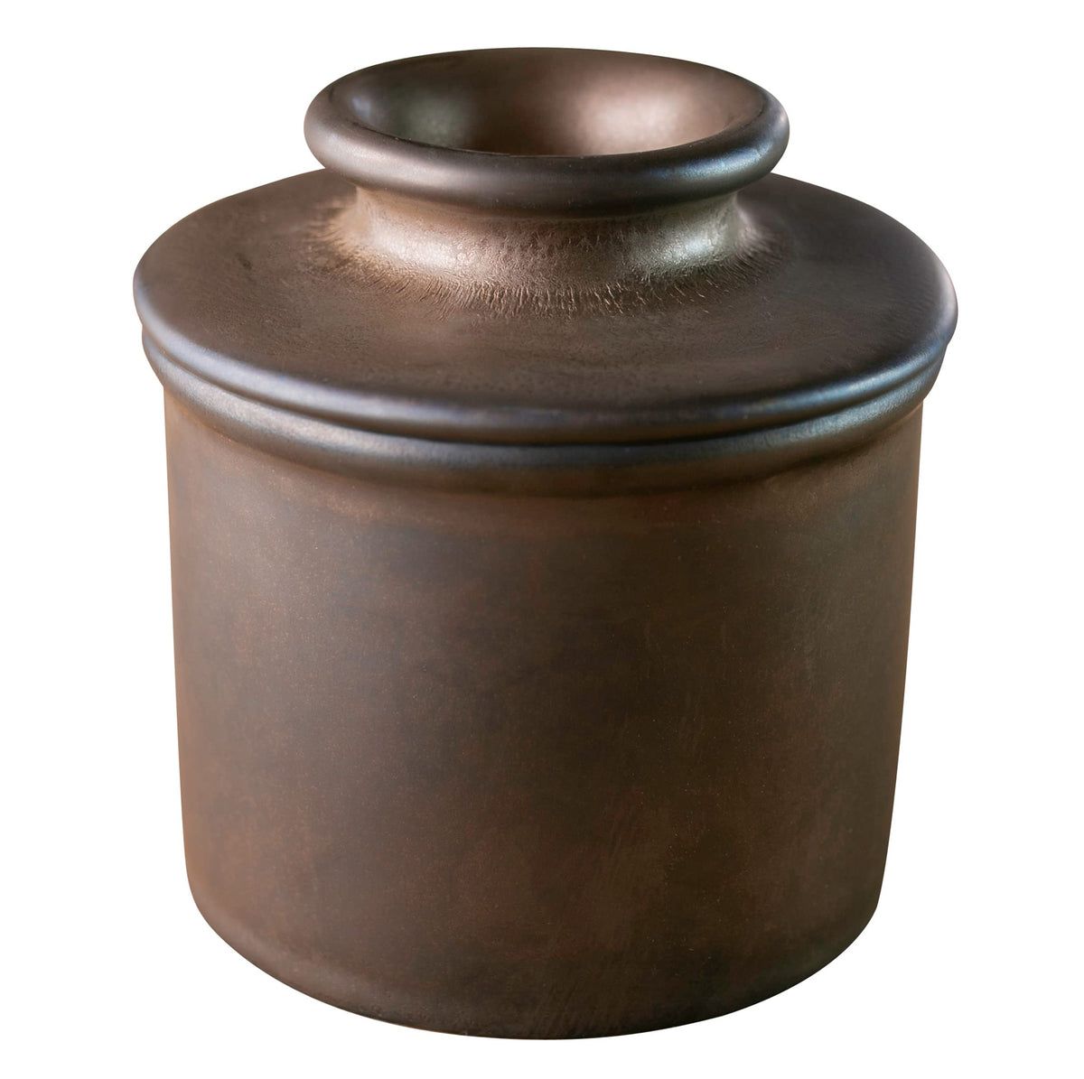 Butter Bell front view showing bronze matte finish and elegant shape, offering visual appeal