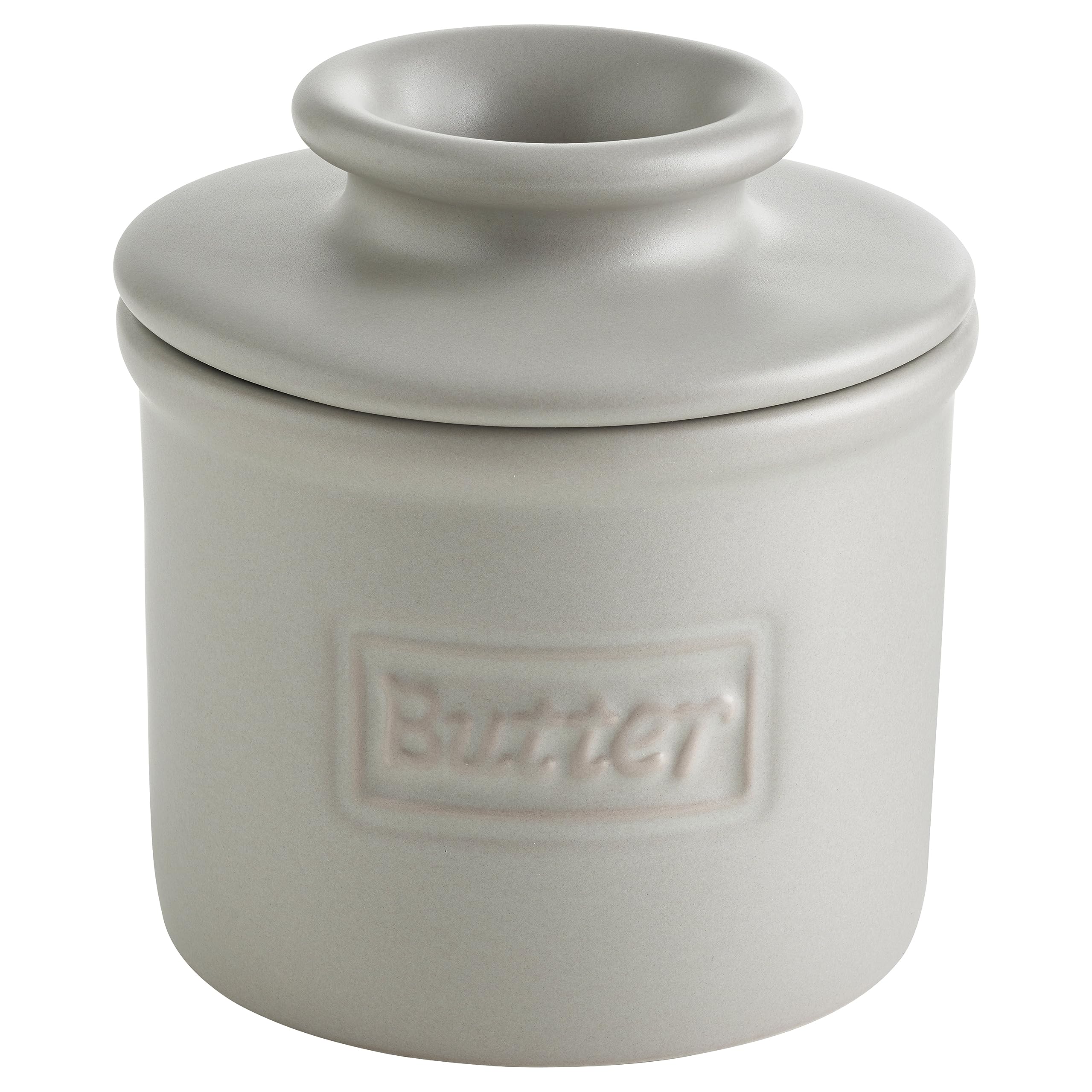 Butter Bell front view stone showing elegant shape and easy serving benefit
