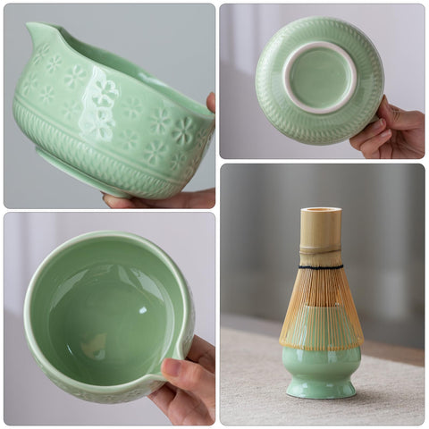 Buucup bamboo whisk tines close-up, handcrafted for froth and texture