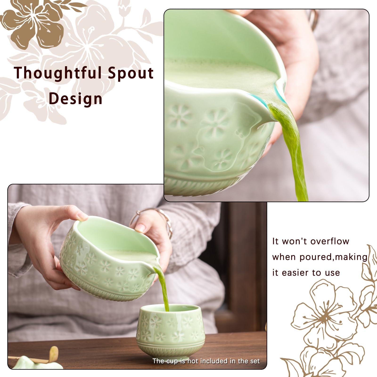 Buucup ceramic bowl glaze close-up, smooth finish prevents stains
