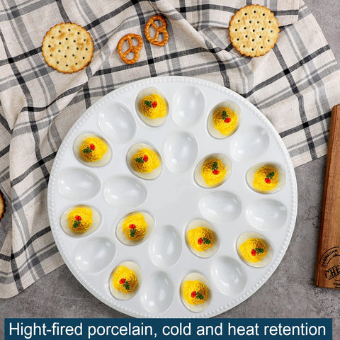 Buyajuju platter in oven demonstrating oven-safe porcelain benefit for reheating
