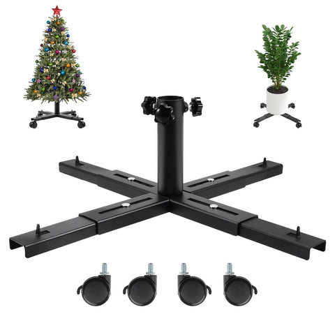 Bvomheez front view with tree showing stable base and easy placement