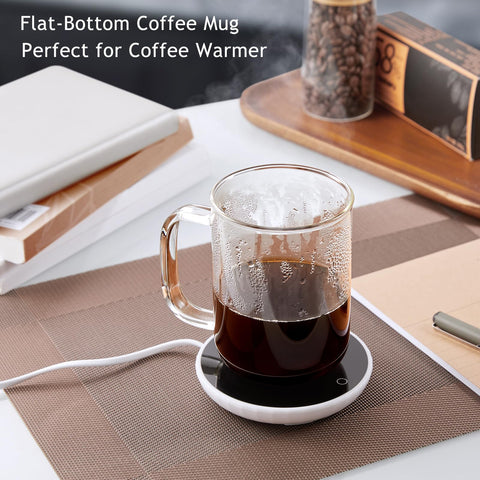 BWODYAY flat bottom detail that sits stably on coffee warmers and surfaces
