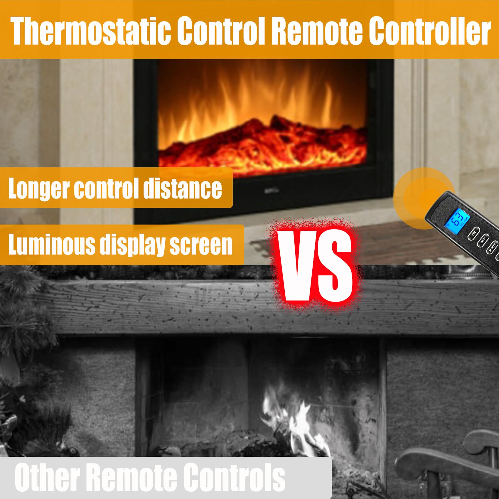 Bxmgr close-up of thermostat remote buttons for precise temperature adjustments