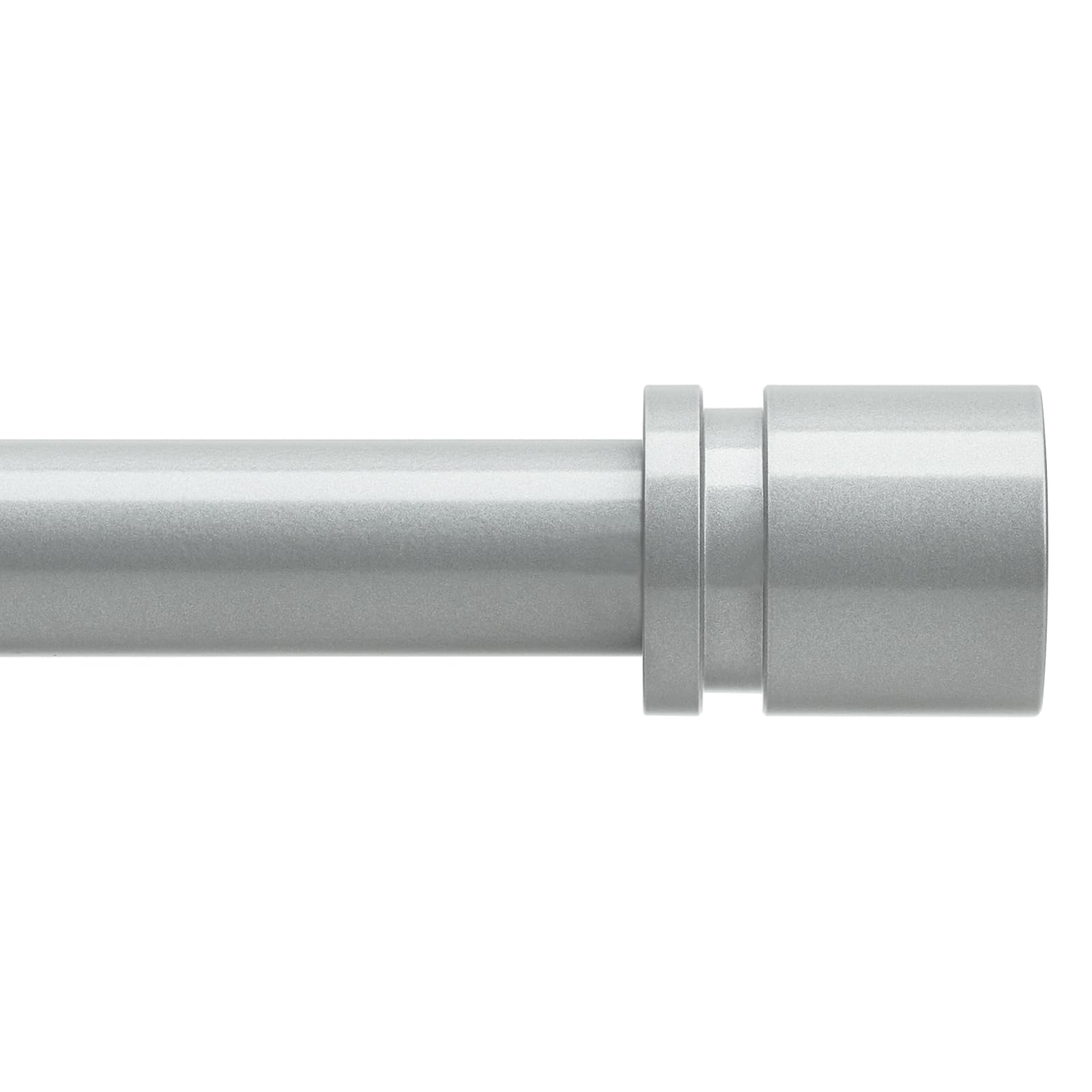 Byondeth front view assembled rod showing clean silver finish and benefit easy fit